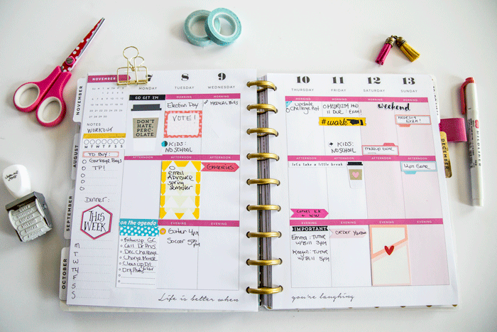 Planner Spread Nov week 1