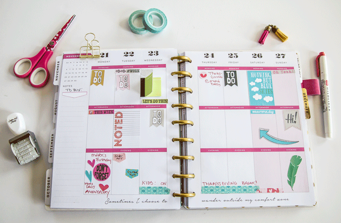Planner Spread Nov week 3