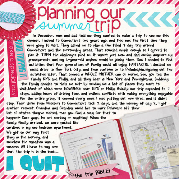 planning a summer vacation...