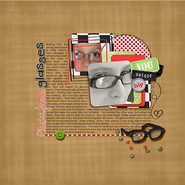 plastic framed glasses