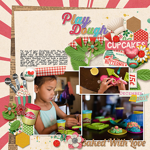 Play Dough Cupcakes