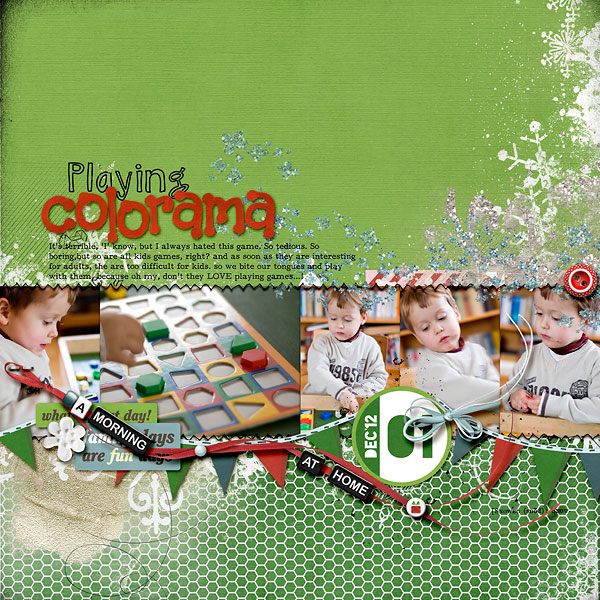 playing colorama