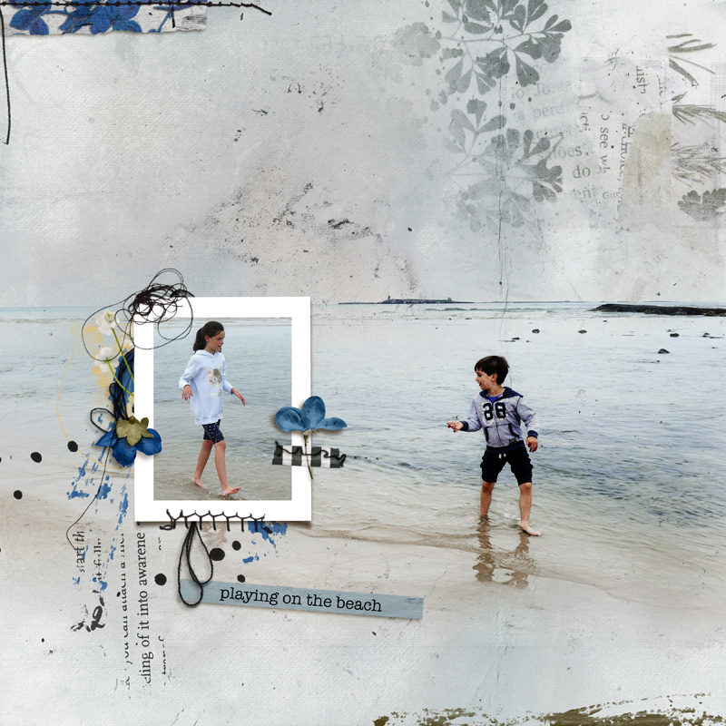 Playing on the Beach