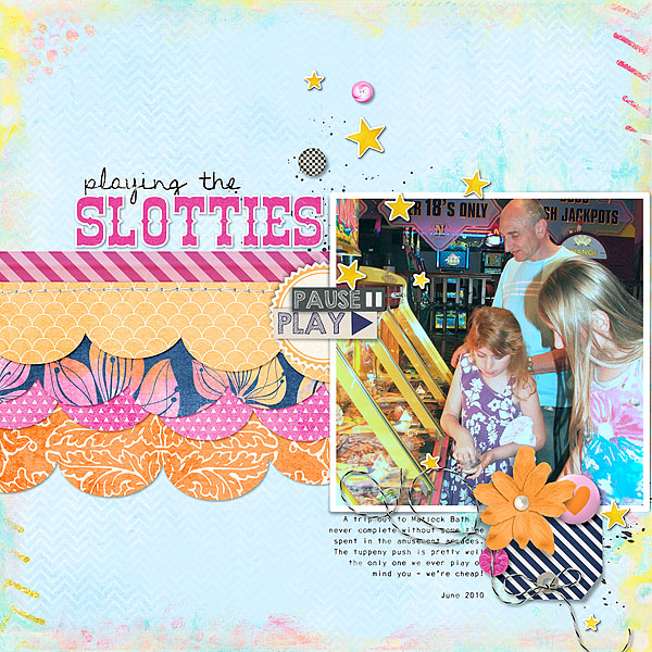 playing the slotties