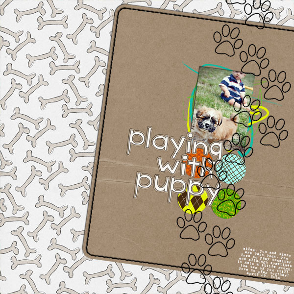 Playing with Puppy