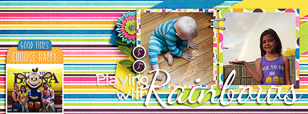 Playing with Rainbows - FB Timeline