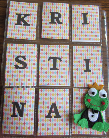 Pocket Letter for Klee back
