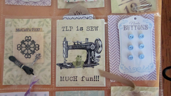 Pocket Letter for Nemla close up