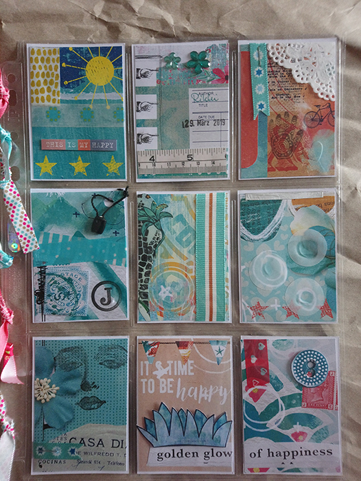 Pocket letter March - fav colour