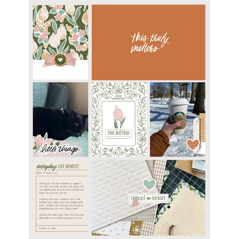 Pocket Page Layout - Low Maintenance