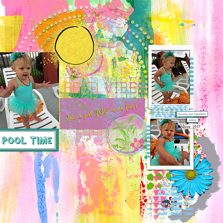 Pool Time TemplateJuly17