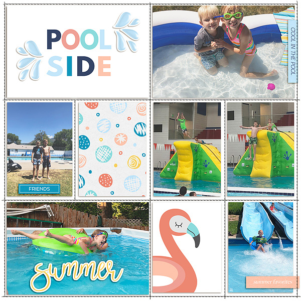 poolside - left side