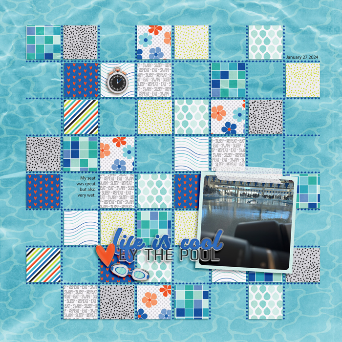 Poolside