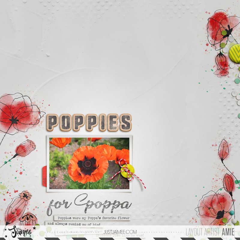 Poppies For Poppa