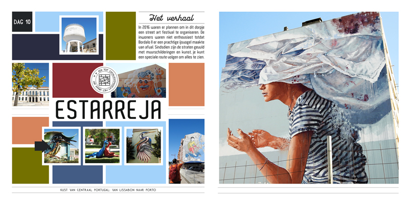 Portugal 2019 Photo Album - DOUBLE SPREAD #5