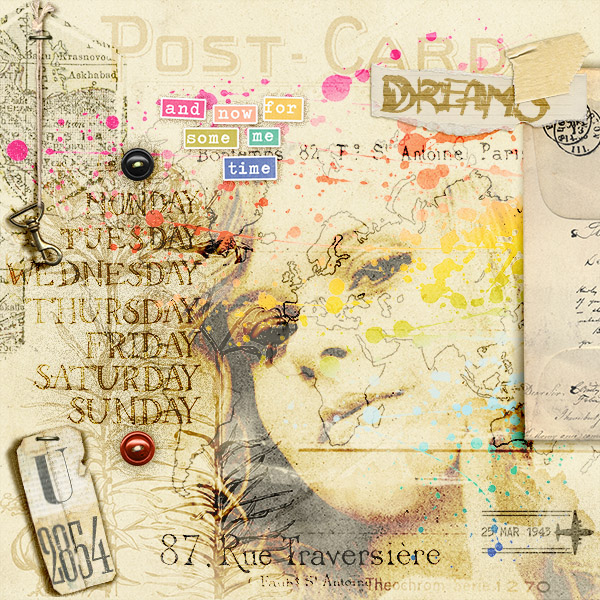 Postcard Dreams (MOC23 Mood Board)