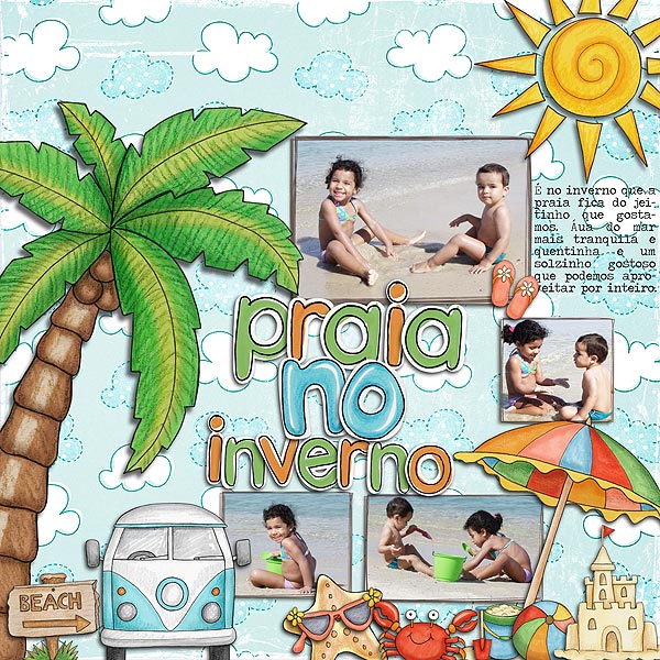 [praia no inverno]