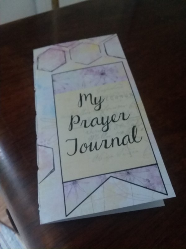 Prayer Journal front