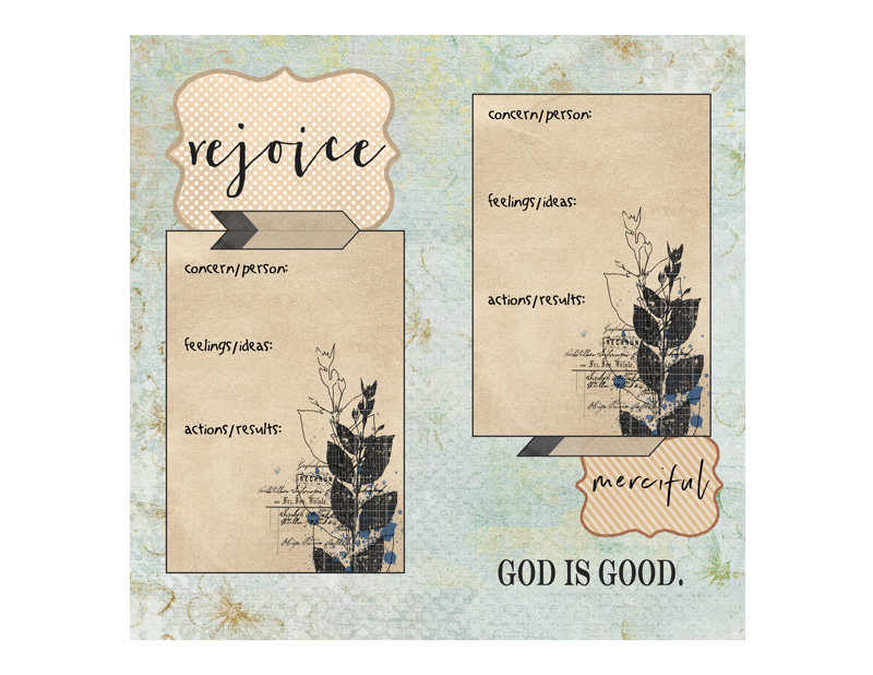 Prayer journal page 3