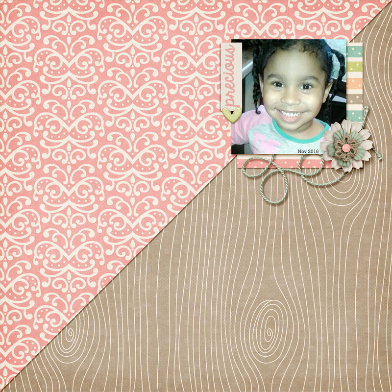 Precious - March Scraplift Challenge