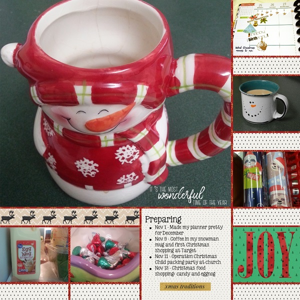Preparing For Christmas