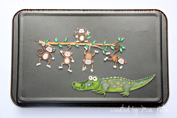 Preschool Activity -- Five Little Monkeys
