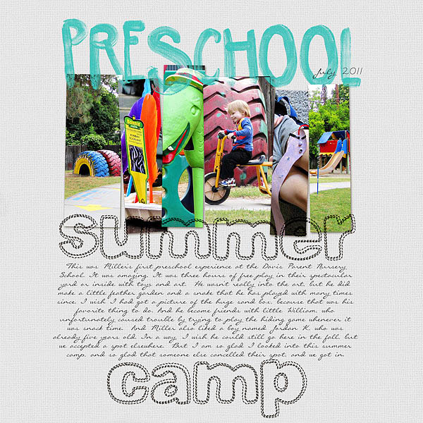 Preschool Summer Camp