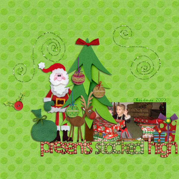 Presents Stacked High