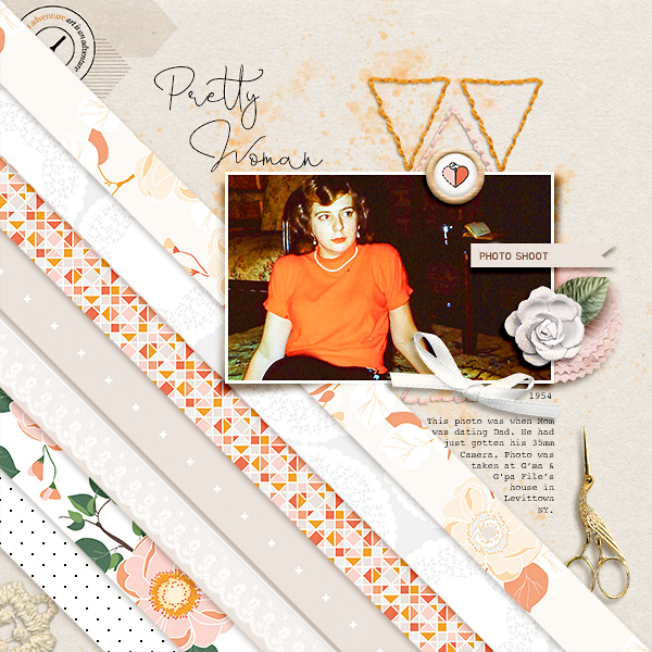 Pretty Woman (MOC7 Day 23 7paper strips)