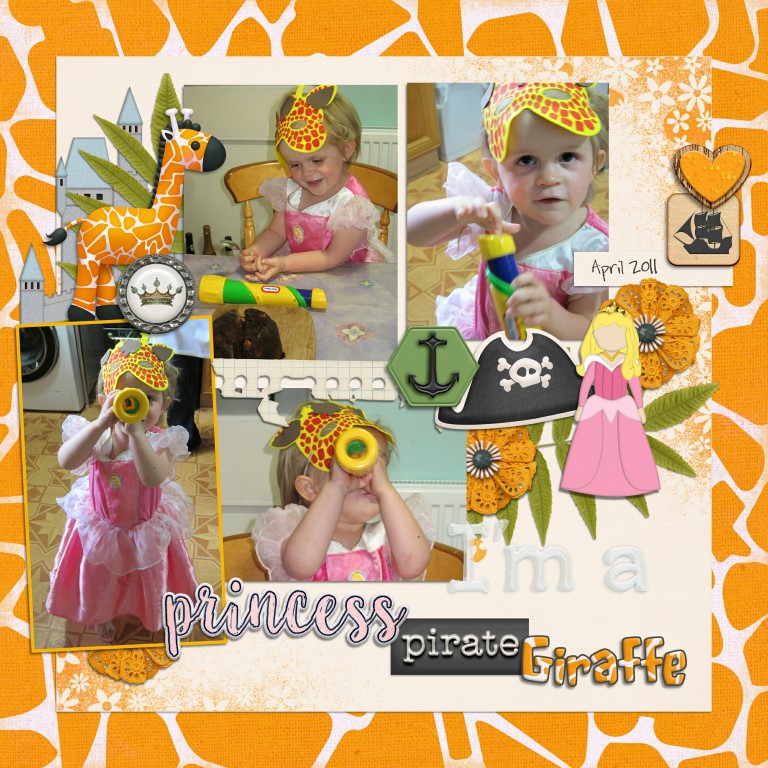 Princess Pirate Giraffe