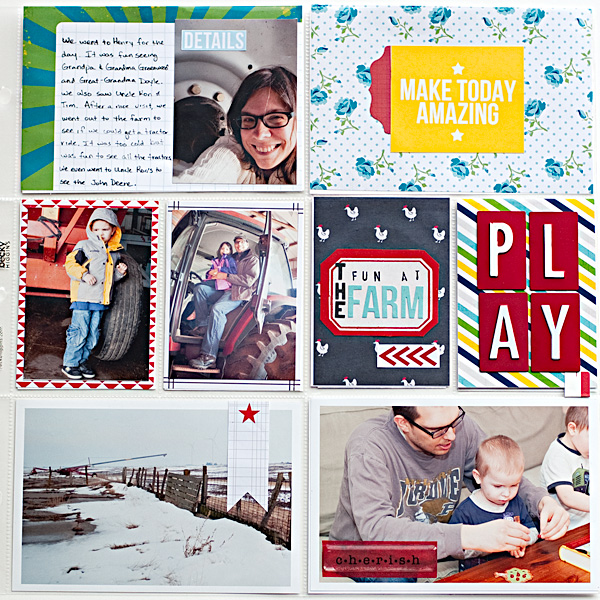 Project Life 2013 - Week 10 - Right