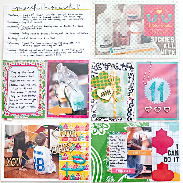 Project Life 2013 - Week 11 - Left