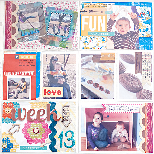 Project Life 2013 - Week 13 - Right