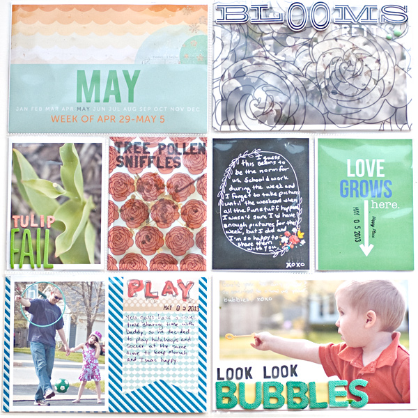 Project Life 2013 - Week 18 Left