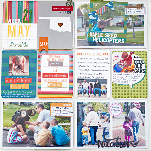 Project Life 2013 - Week 21 - Left