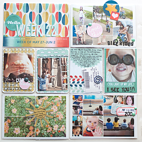 Project Life 2013 - Week 22 - Left