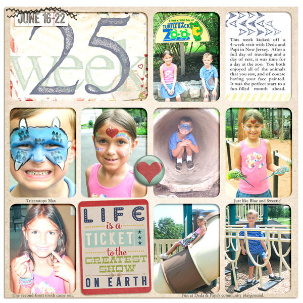 Project Life 2013 Week 25 (Left)
