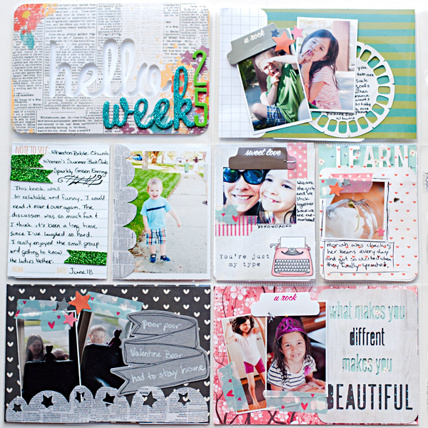 Project Life 2013 - Week 25 - Left