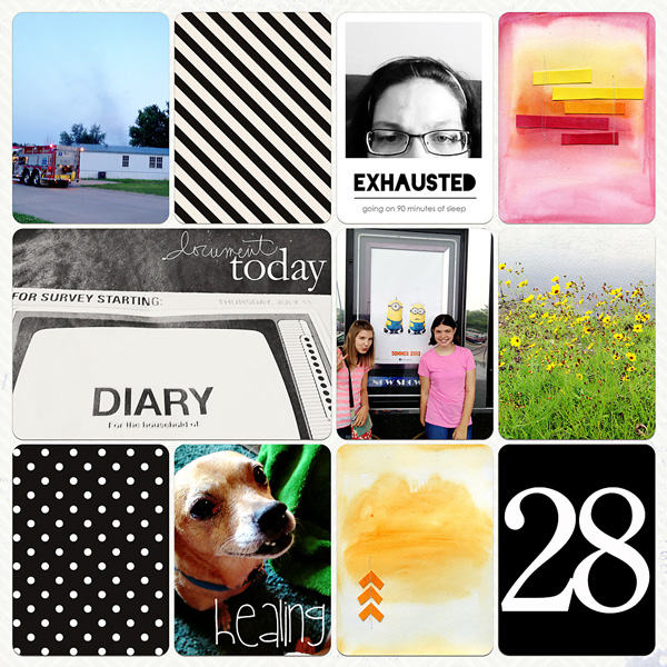 Project Life 2013 Week 28 Right