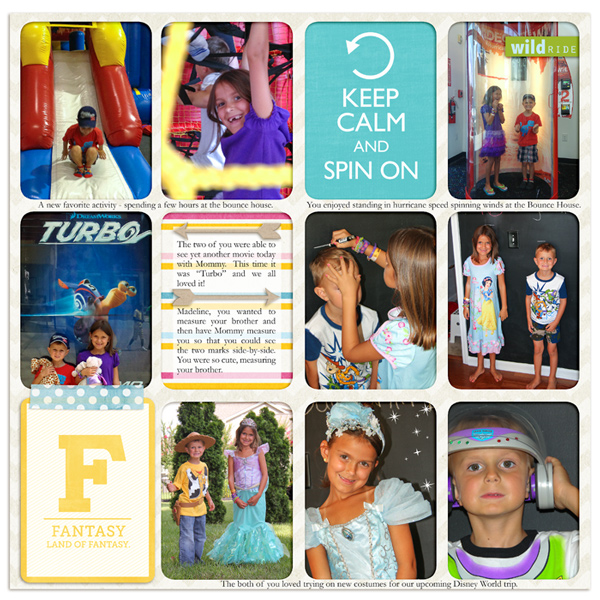 Project Life 2013 Week 29 (Right)