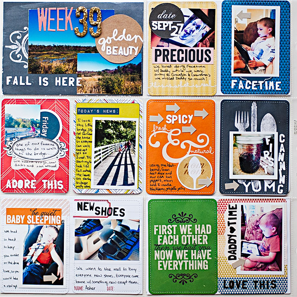 Project Life 2013 - Week 39 - page 1