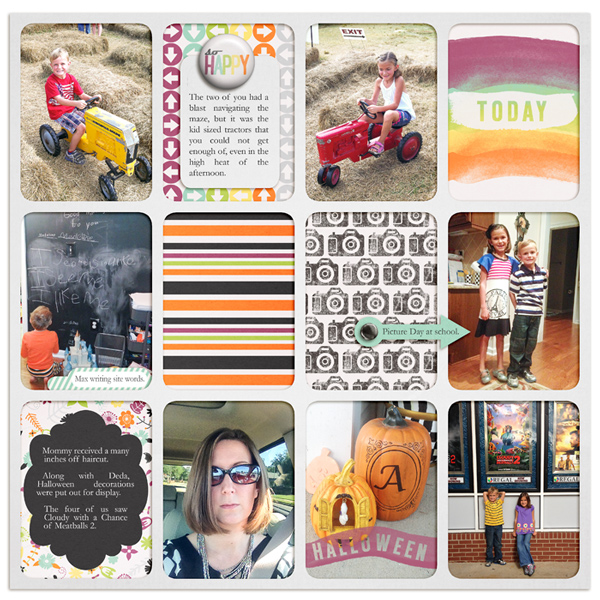 Project Life 2013 Week 41 (Right)