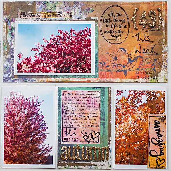 Project Life 2013 - Week 43 - page 2/4