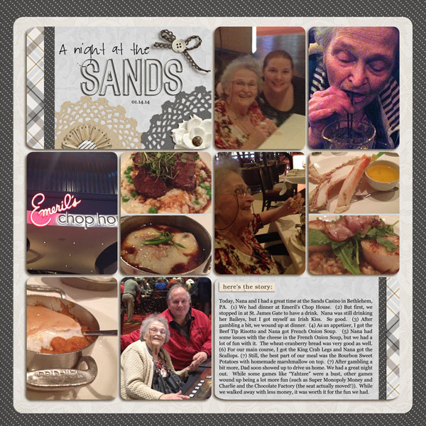 Project Life 2014: A Night at the Sands