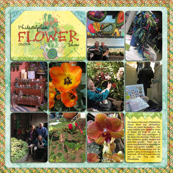 Project Life 2014: Philadelphia Flower Show