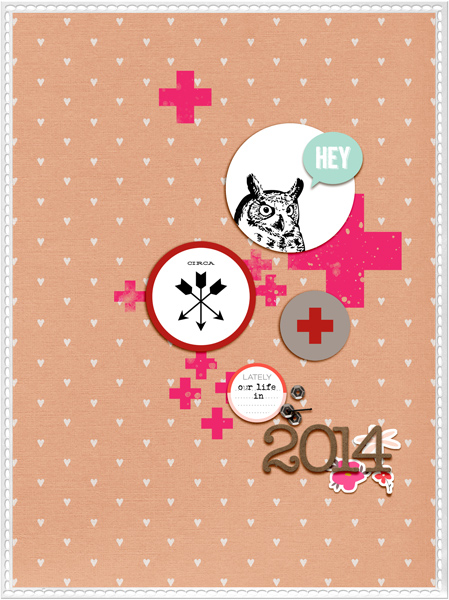 Project Life 2014 | Title Page