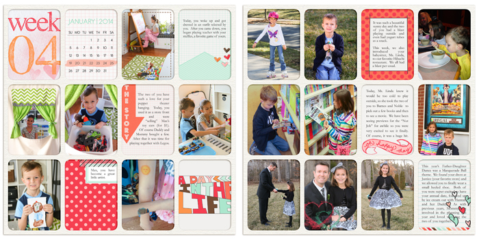 Project Life 2014 Week 04