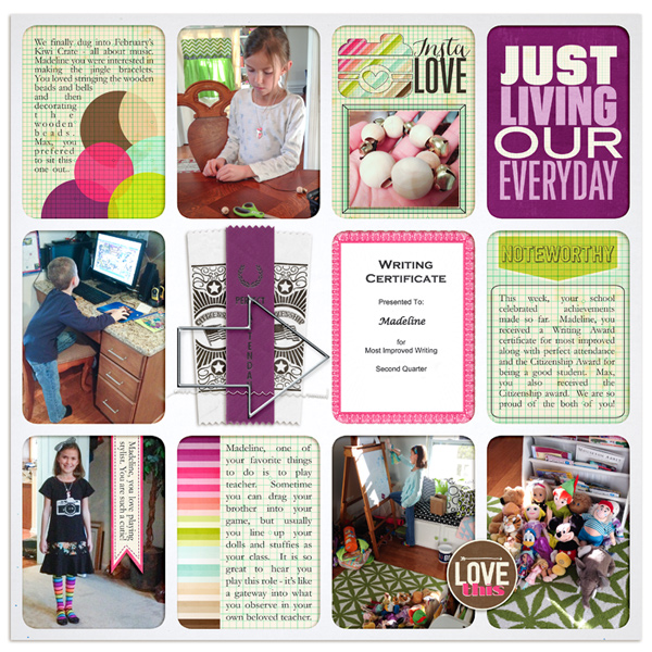 Project Life 2014 Week 08 (Right)