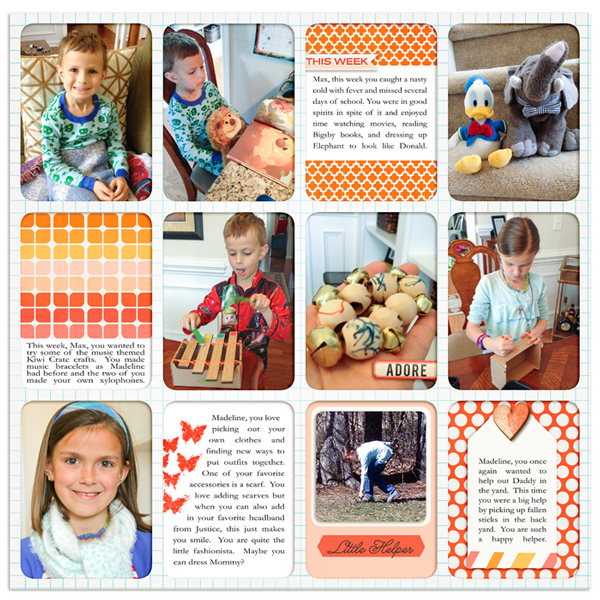 Project Life 2014 Week 11 (Right)