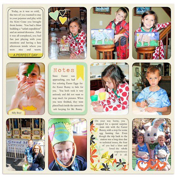 Project Life 2014 Week 16 (Right)